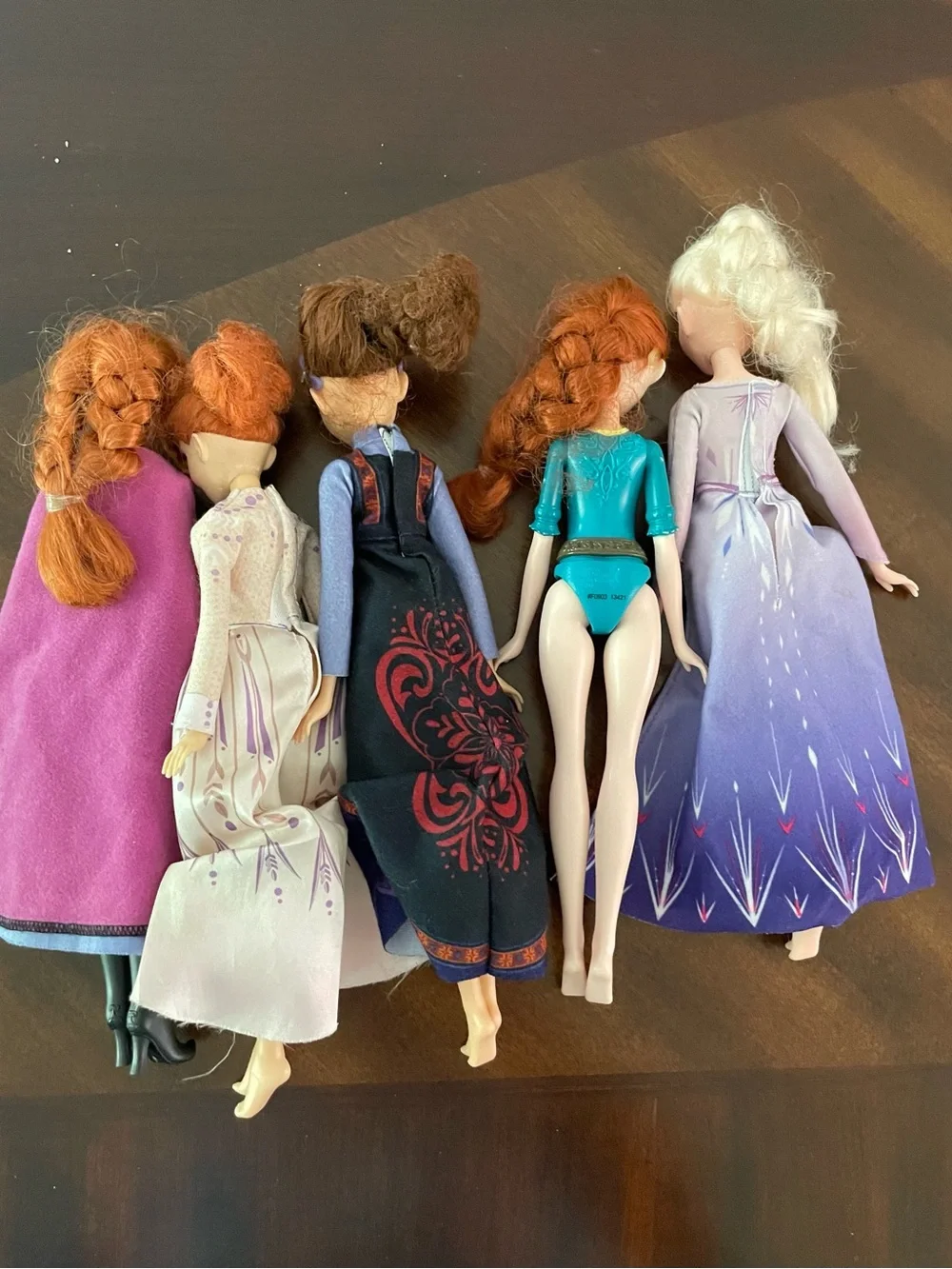 Set of 5 Disney Dolls